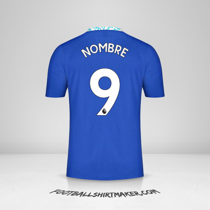 Jersey Chelsea 2022/2023 -  nombre - 9