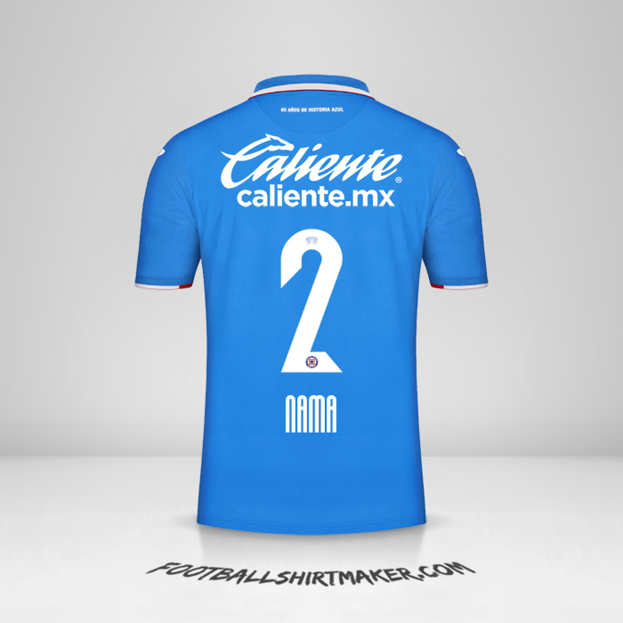 Jersey Cruz Azul 2022/2023 -  nama - 2