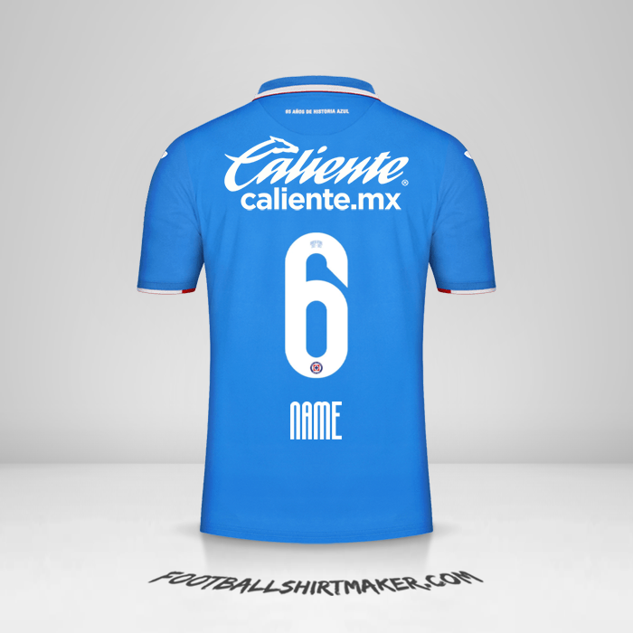 Trikot Cruz Azul 2022/2023 -  name - 6