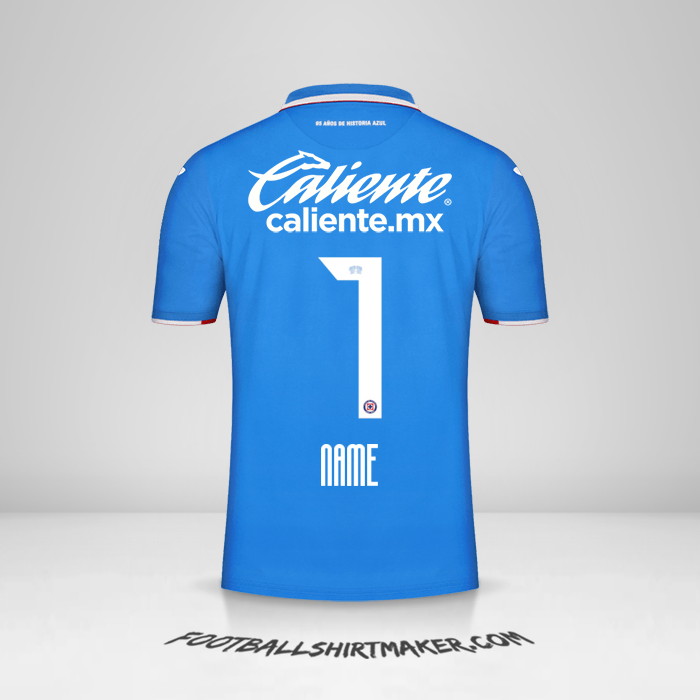 Trikot Cruz Azul 2022/2023 -  name - 7