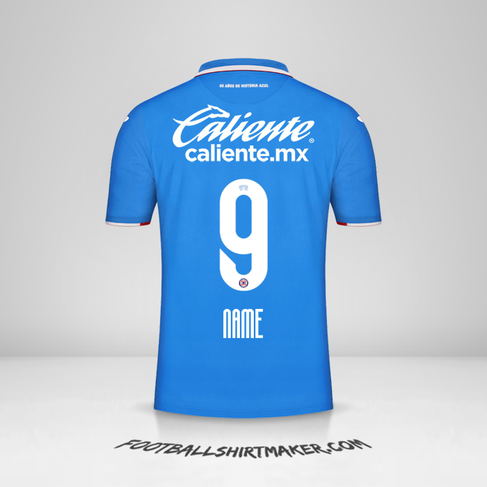 Trikot Cruz Azul 2022/2023 -  name - 9