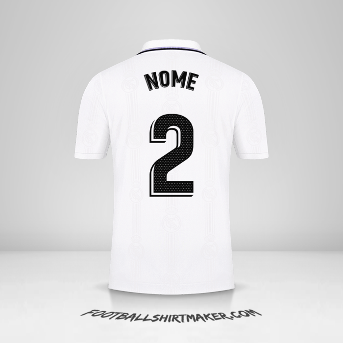 Maglia Real Madrid CF 2022/2023 -  nome - 2