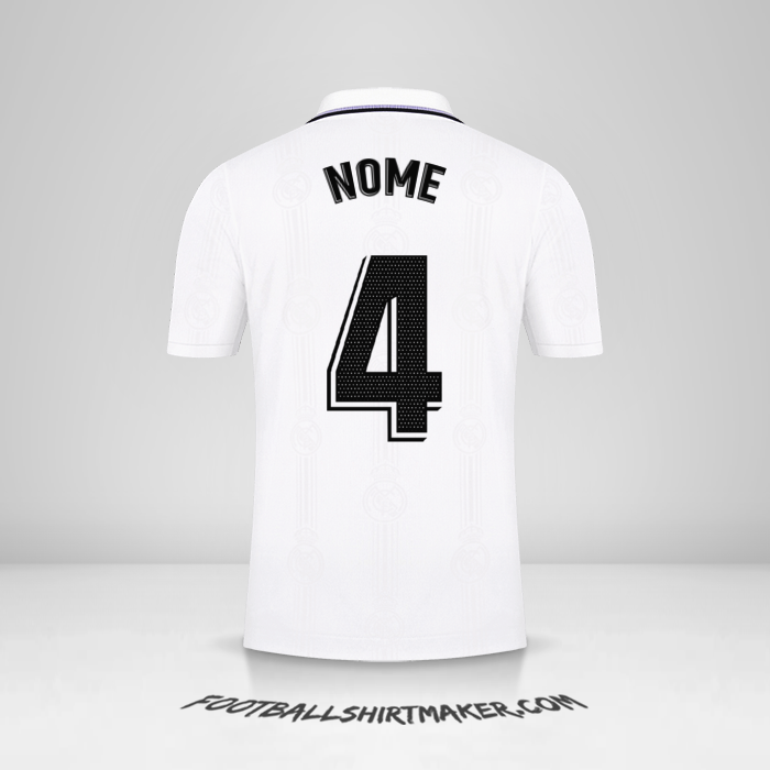 Camisa Real Madrid CF 2022/2023 -  nome - 4