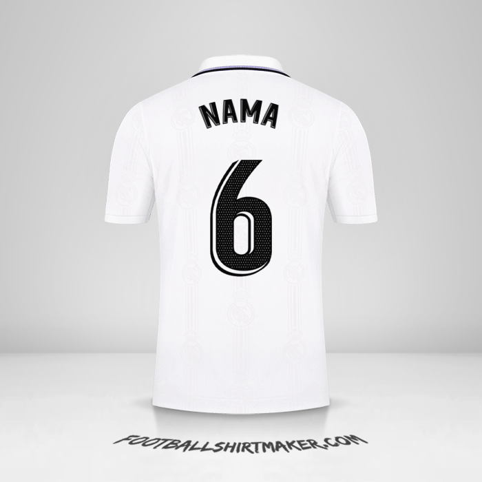 Jersey Real Madrid CF 2022/2023 -  nama - 6