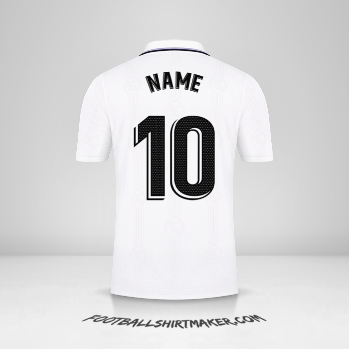 Trikot Real Madrid CF 2022/2023 -  name - 10