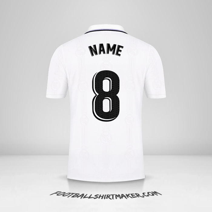 Jersey Real Madrid CF 2022/2023 -  name - 8