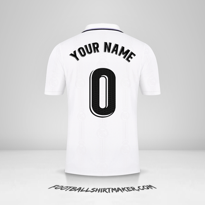 Jersey Real Madrid CF 2022/2023 -  your name - 0