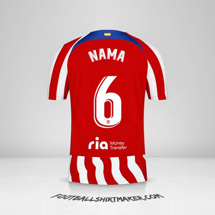 Jersey Atletico Madrid 2022/2023 -  nama - 6