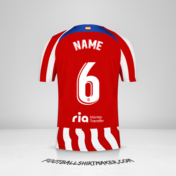 Trikot Atletico Madrid 2022/2023 -  name - 6