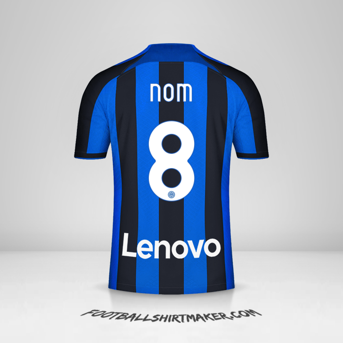 Maillot Inter 2022/2023 -  nom - 8