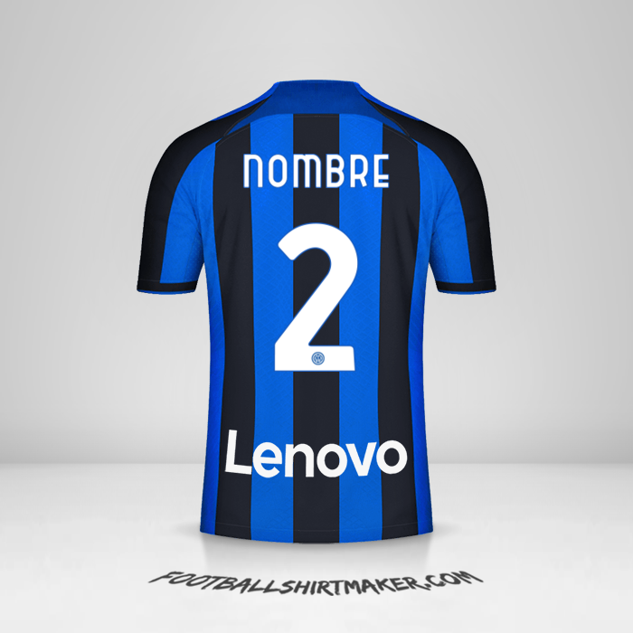 Camiseta Inter 2022/2023 -  nombre - 2