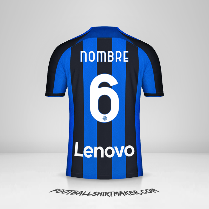 Jersey Inter 2022/2023 -  nombre - 6