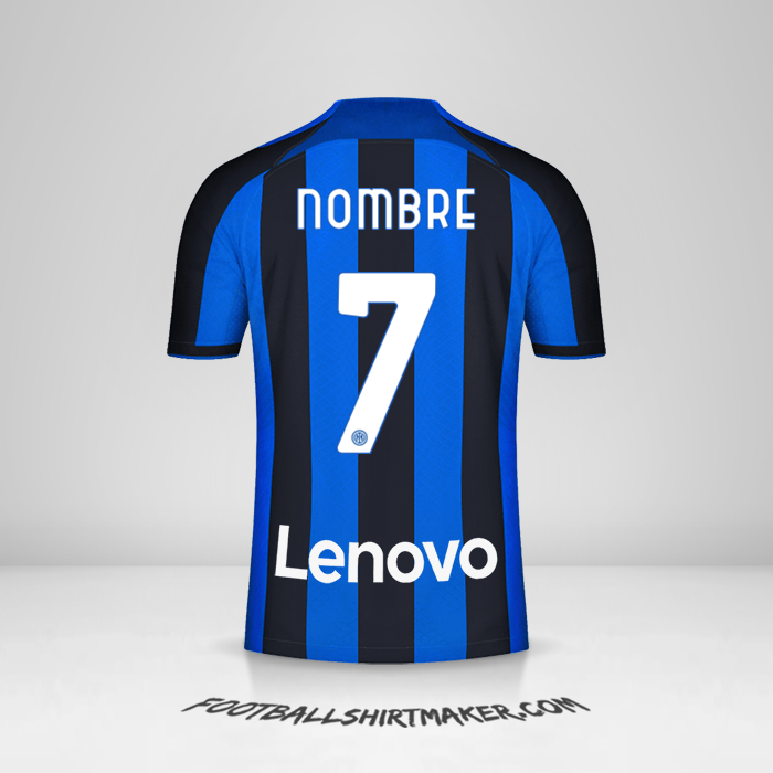 Jersey Inter 2022/2023 -  nombre - 7