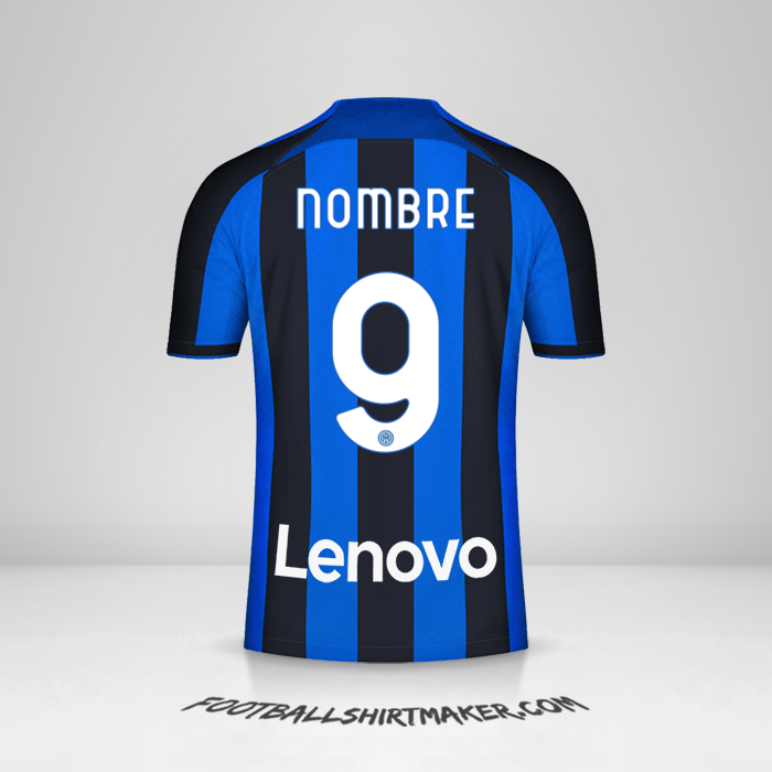 Jersey Inter 2022/2023 -  nombre - 9