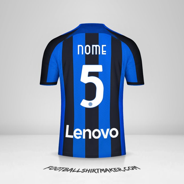 Maglia Inter 2022/2023 -  nome - 5
