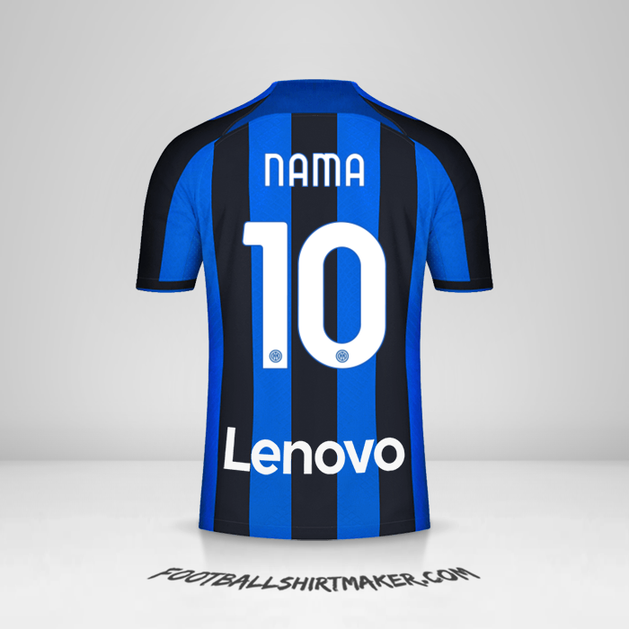 Jersey Inter 2022/2023 -  nama - 10