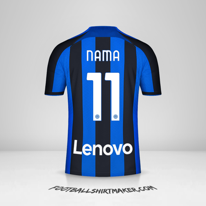 Jersey Inter 2022/2023 -  nama - 11