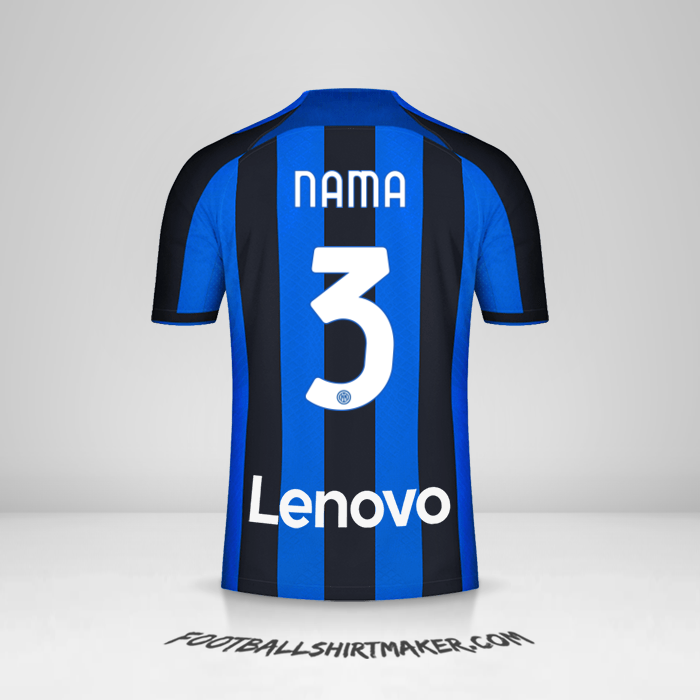 Jersey Inter 2022/2023 -  nama - 3