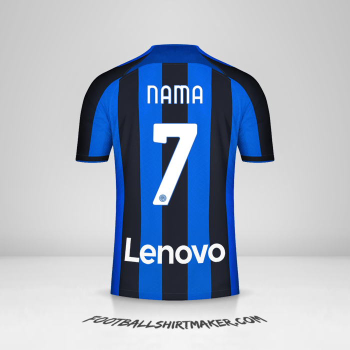 Jersey Inter 2022/2023 -  nama - 7
