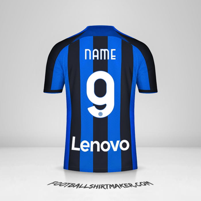 Shirt Inter 2022/2023 -  name - 9