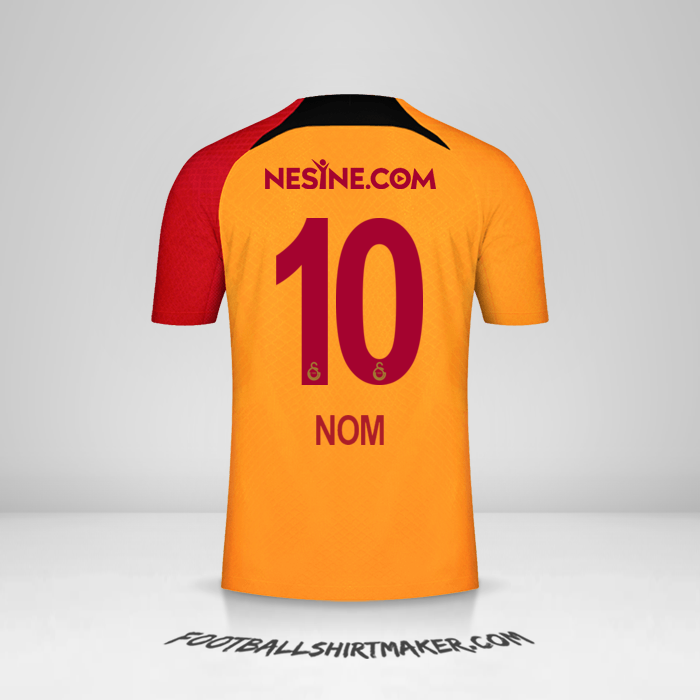 Maillot Galatasaray SK 2022/2023 -  nom - 10