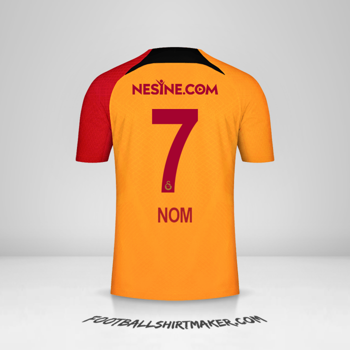 Maillot Galatasaray SK 2022/2023 -  nom - 7