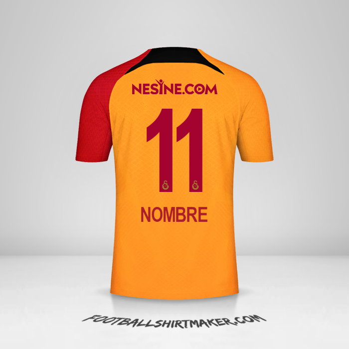 Jersey Galatasaray SK 2022/2023 -  nombre - 11