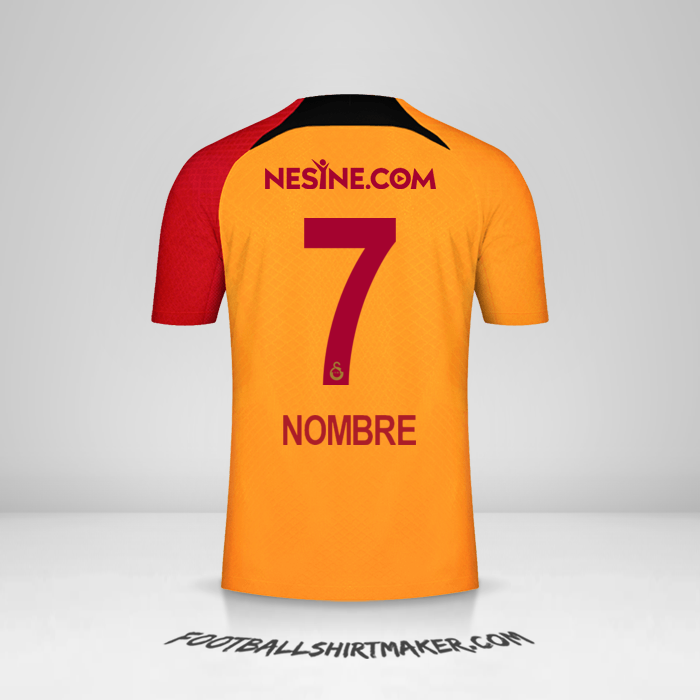 Camiseta Galatasaray SK 2022/2023 -  nombre - 7