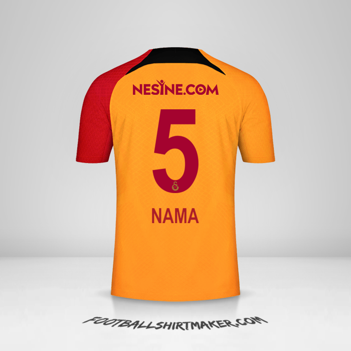 Jersey Galatasaray SK 2022/2023 -  nama - 5