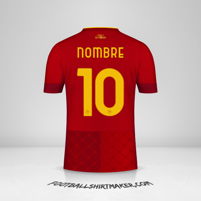 Jersey AS Roma 2022/2023 -  nombre - 10