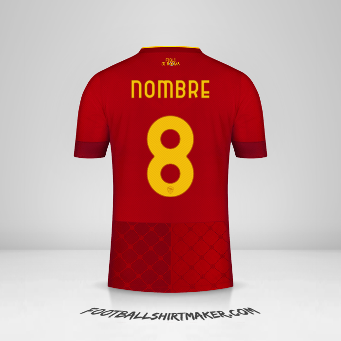 Jersey AS Roma 2022/2023 -  nombre - 8
