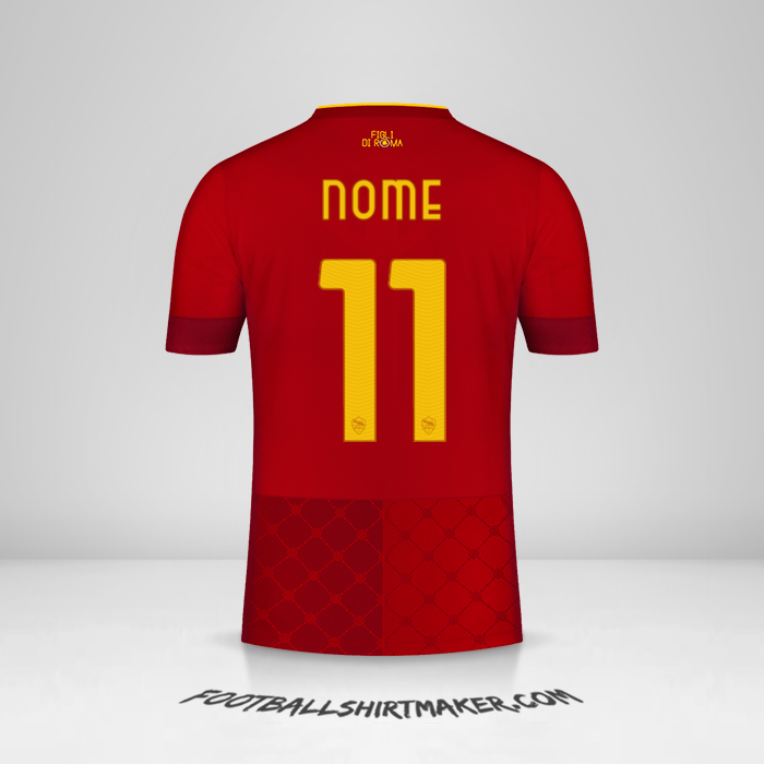 Camisola AS Roma 2022/2023 -  nome - 11
