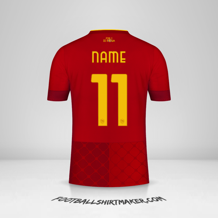 Shirt AS Roma 2022/2023 -  name - 11