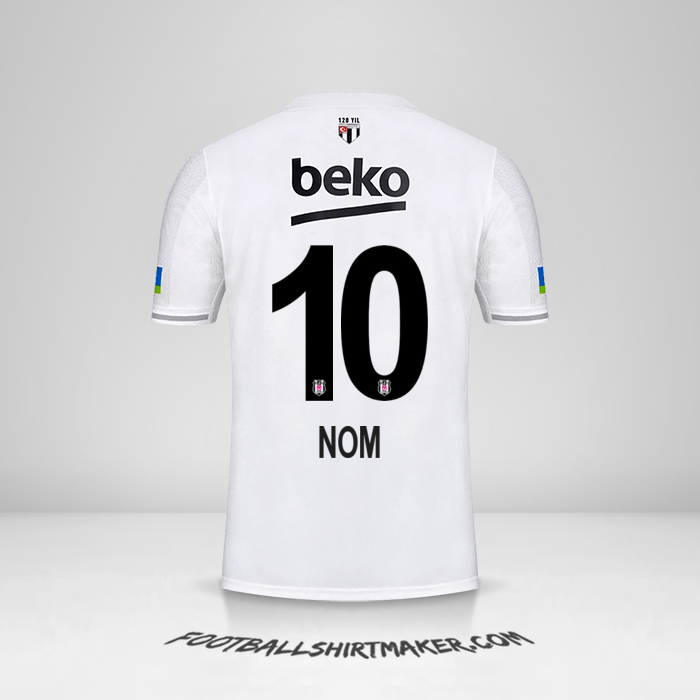 Maillot Besiktas JK 2022/2023 -  nom - 10