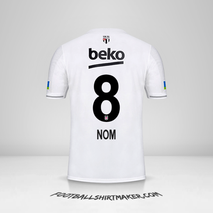 Maillot Besiktas JK 2022/2023 -  nom - 8