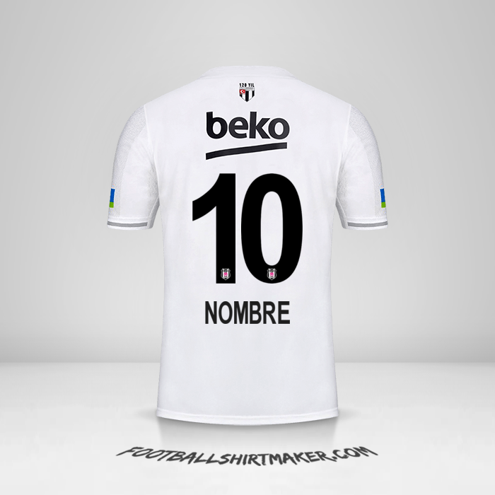 Jersey Besiktas JK 2022/2023 -  nombre - 10