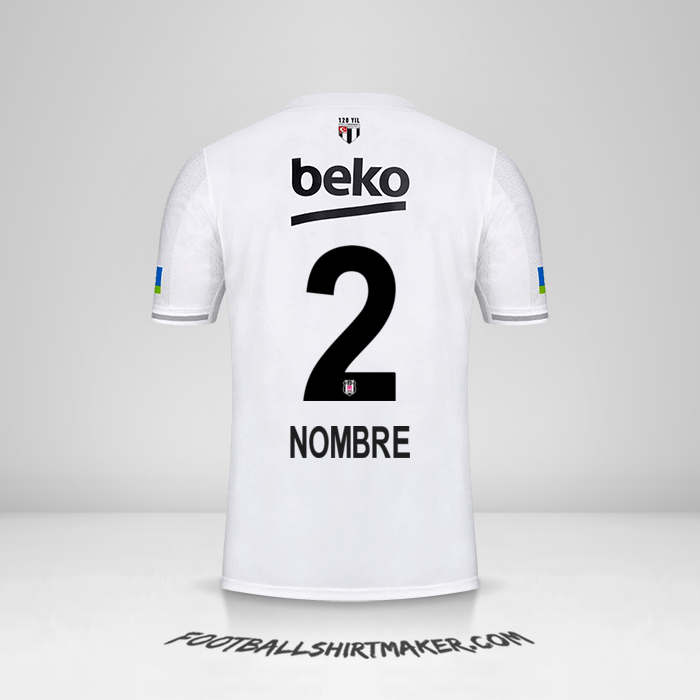Jersey Besiktas JK 2022/2023 -  nombre - 2