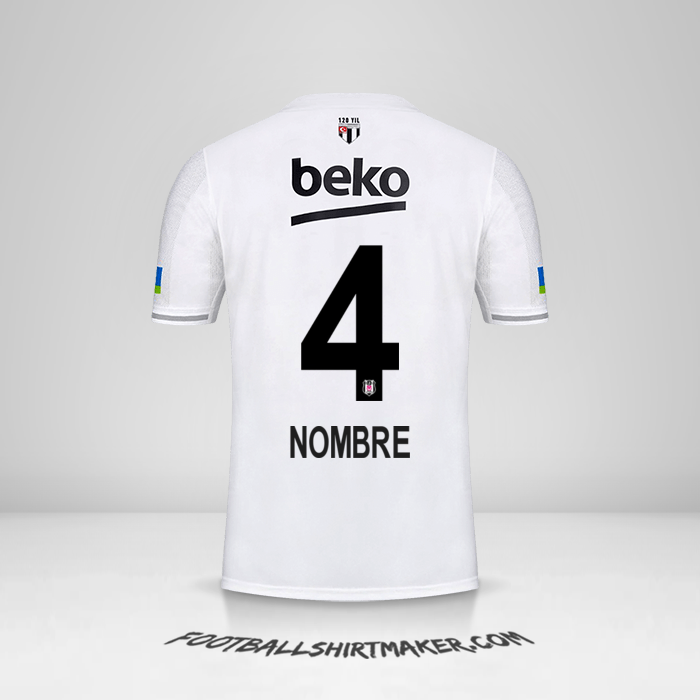 Jersey Besiktas JK 2022/2023 -  nombre - 4