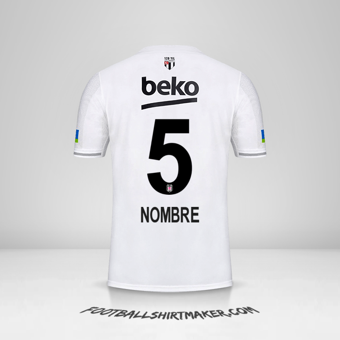 Jersey Besiktas JK 2022/2023 -  nombre - 5