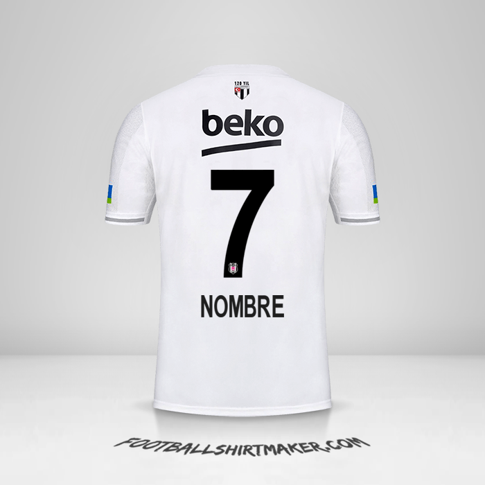 Camiseta Besiktas JK 2022/2023 -  nombre - 7