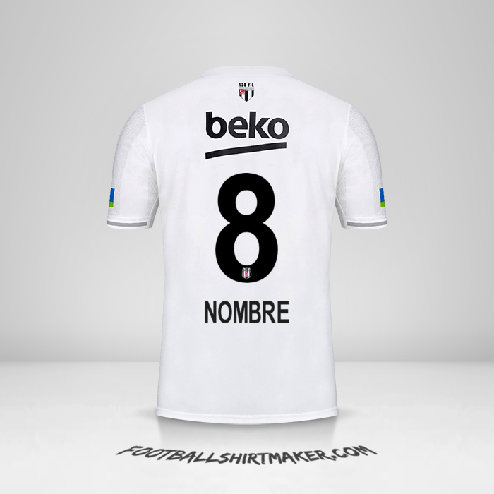 Jersey Besiktas JK 2022/2023 -  nombre - 8