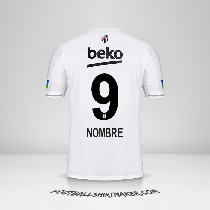 Jersey Besiktas JK 2022/2023 -  nombre - 9