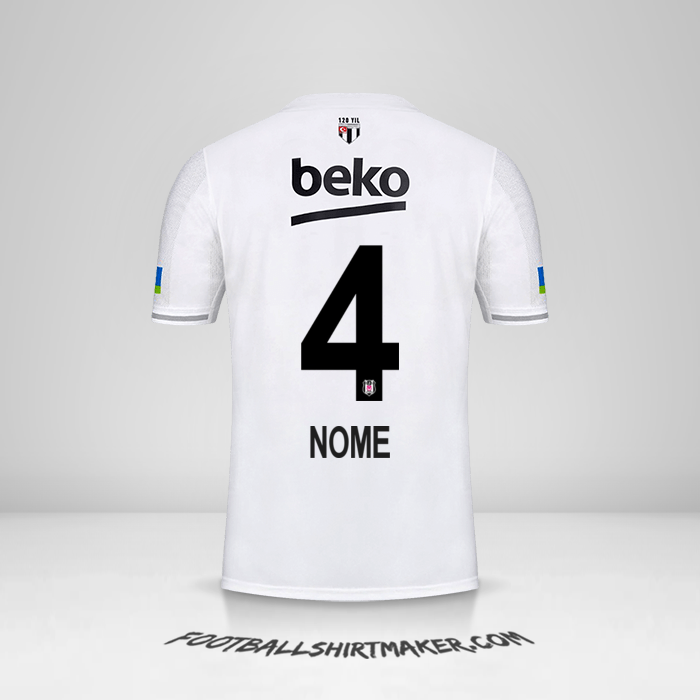 Camisola Besiktas JK 2022/2023 -  nome - 4