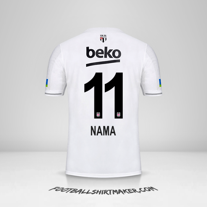 Jersey Besiktas JK 2022/2023 -  nama - 11