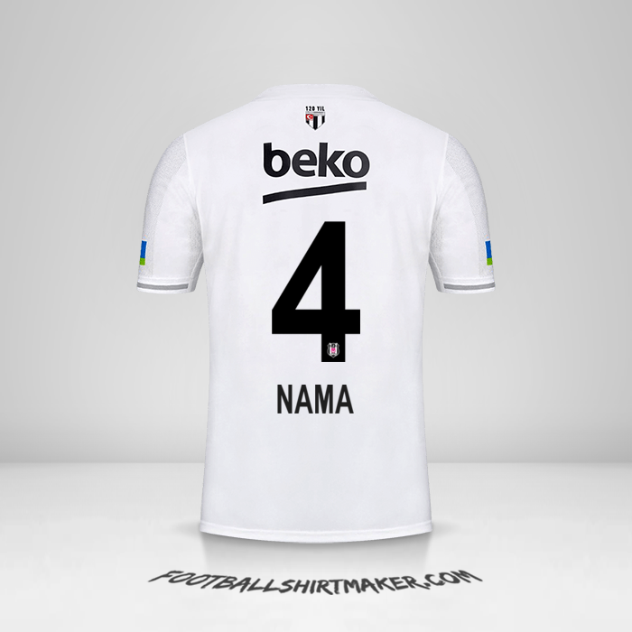 Jersey Besiktas JK 2022/2023 -  nama - 4