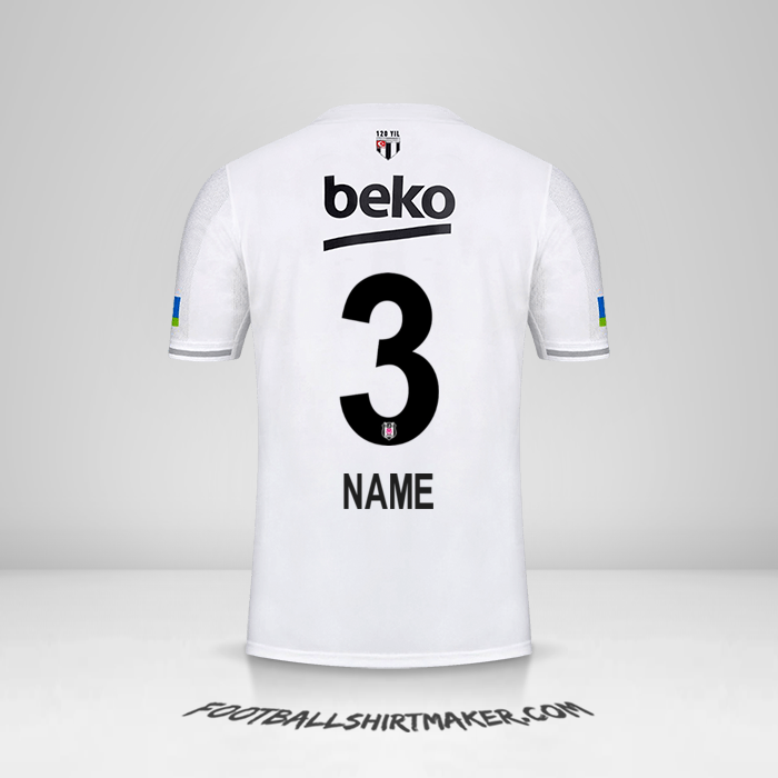 Trikot Besiktas JK 2022/2023 -  name - 3