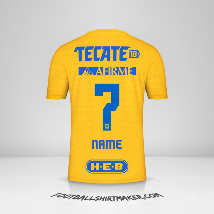 Trikot Tigres UANL 2022/2023 -  name - 7