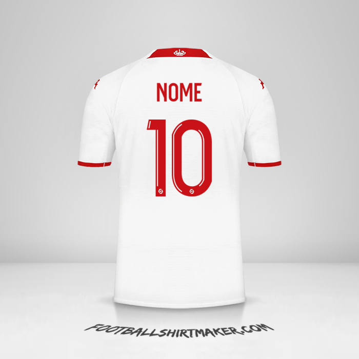 Camisola As Monaco 2022/2023 -  nome - 10