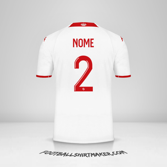 Maglia As Monaco 2022/2023 -  nome - 2