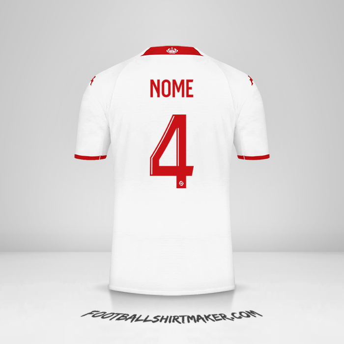 Maglia As Monaco 2022/2023 -  nome - 4